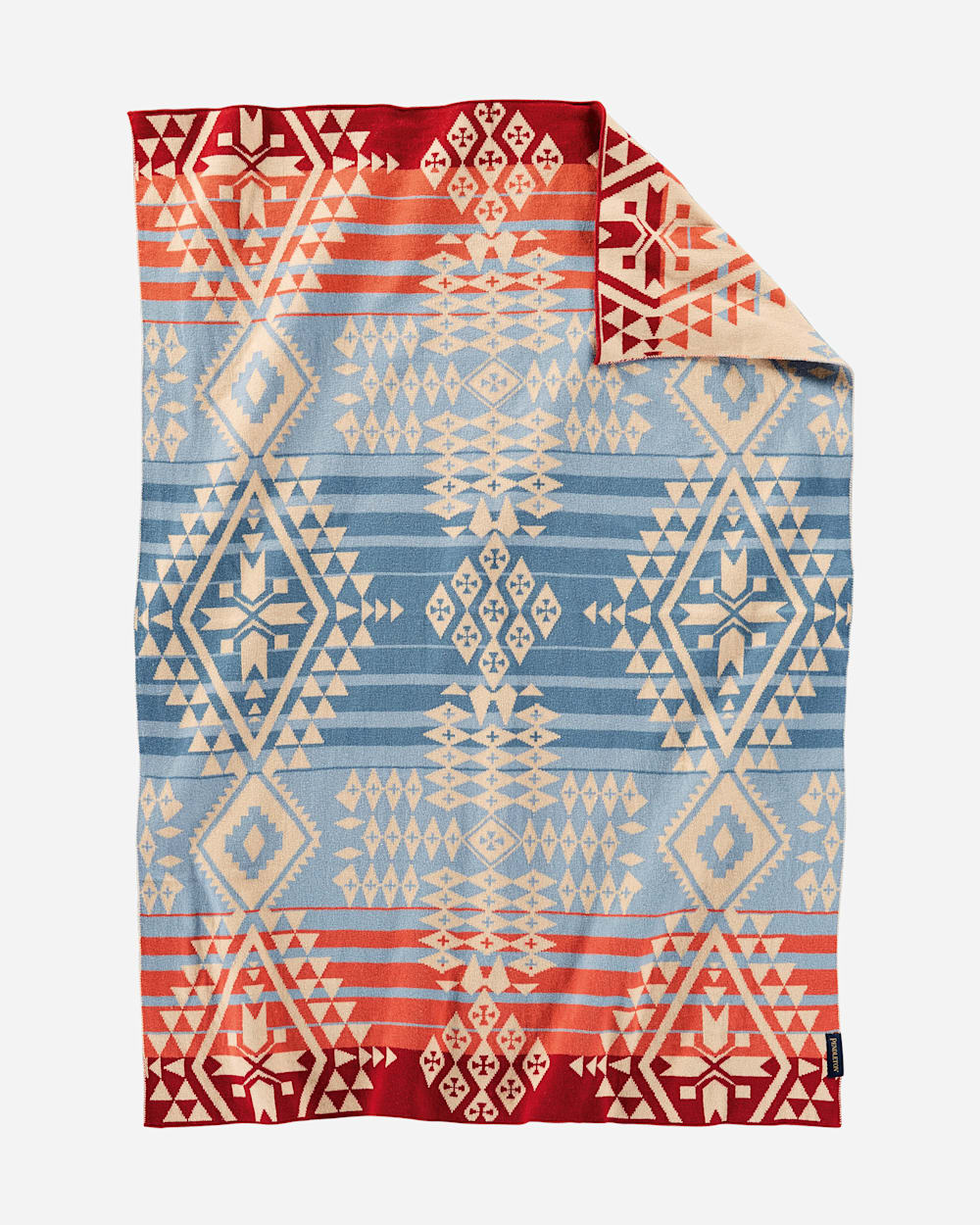 Pendleton stroller blanket top