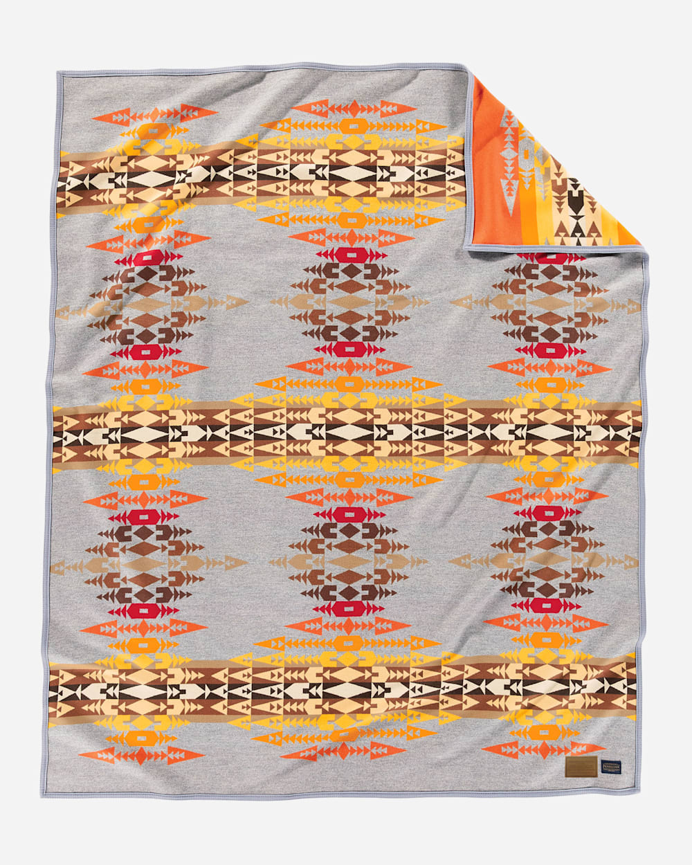 RIO CHAMA HERITAGE BLANKET IN GREY image number 1