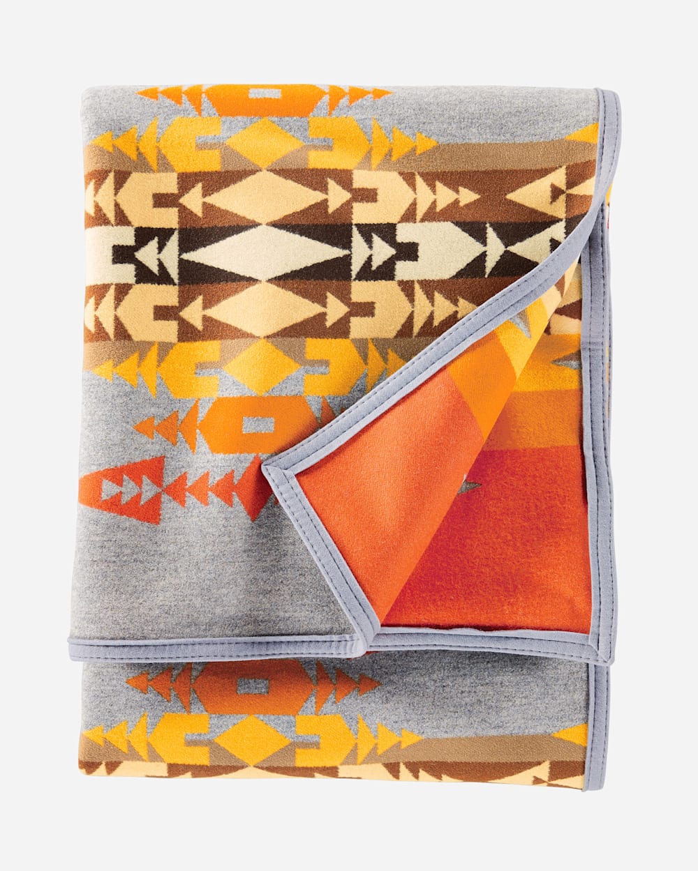 ADDITIONAL VIEW OF RIO CHAMA HERITAGE BLANKET IN GREY image number 3