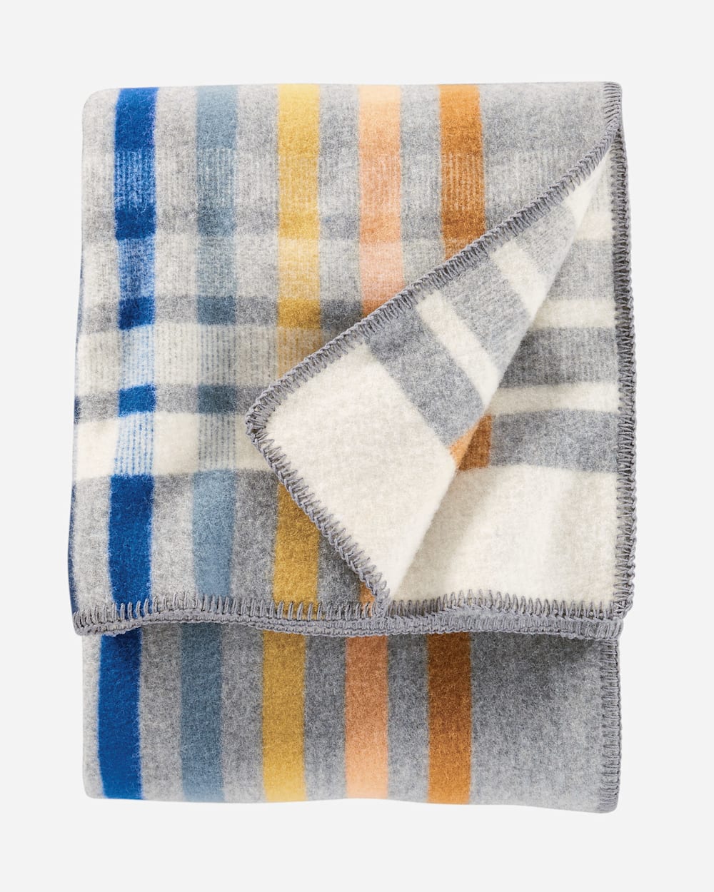 OSLO EVENING THROW IN GREY MULTI PLAID image number 1