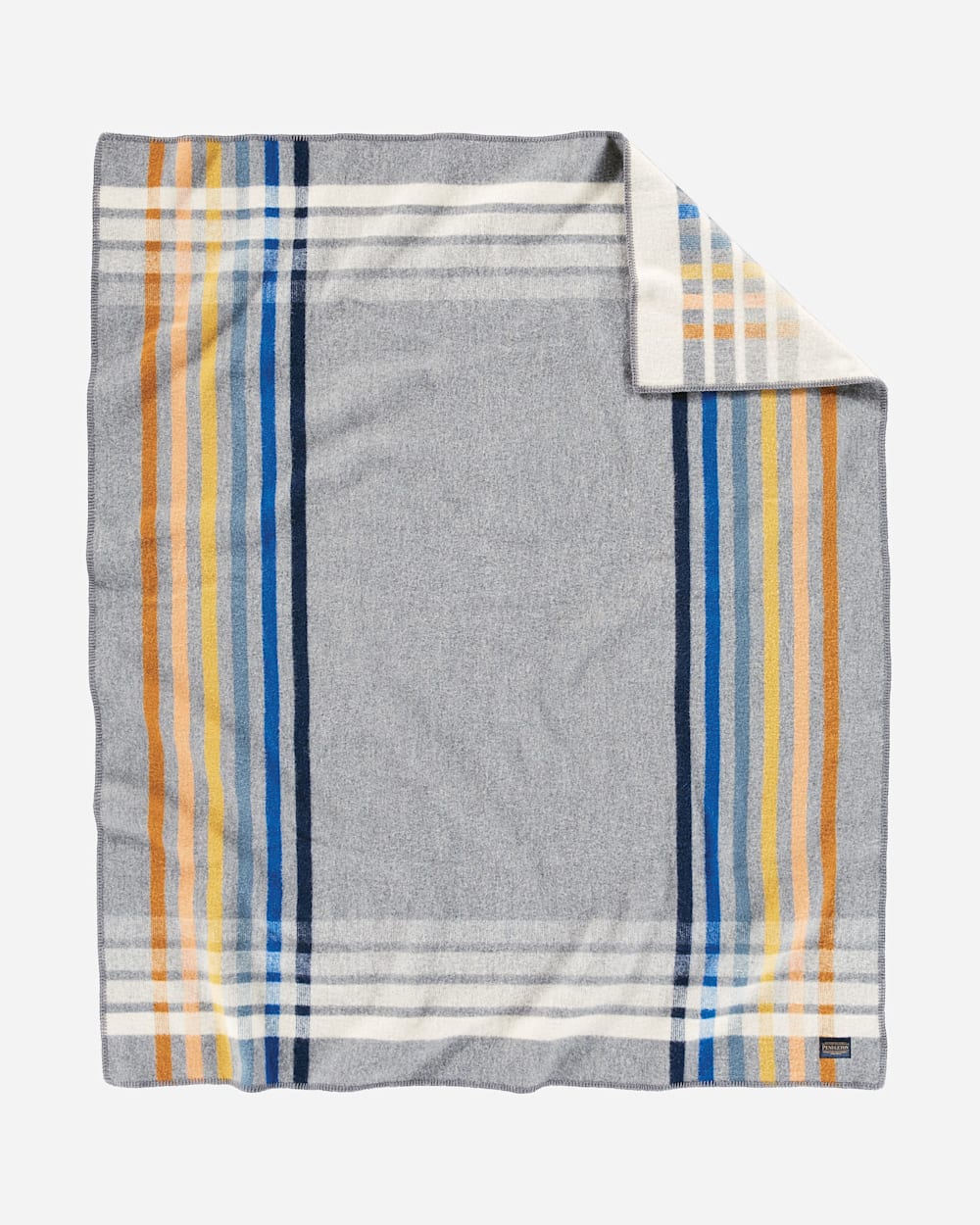 ADDITIONAL VIEW OF OSLO EVENING THROW IN GREY MULTI PLAID image number 2