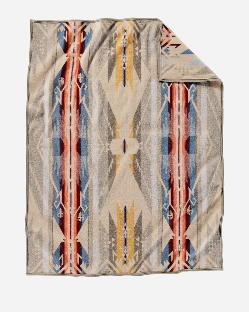 ADDITIONAL VIEW OF WHITE SANDS THROW IN TAN image number 1