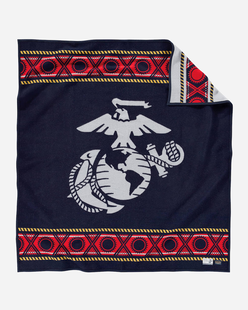 THE FEW. THE PROUD. THE MARINES. BLANKET IN NAVY image number 1