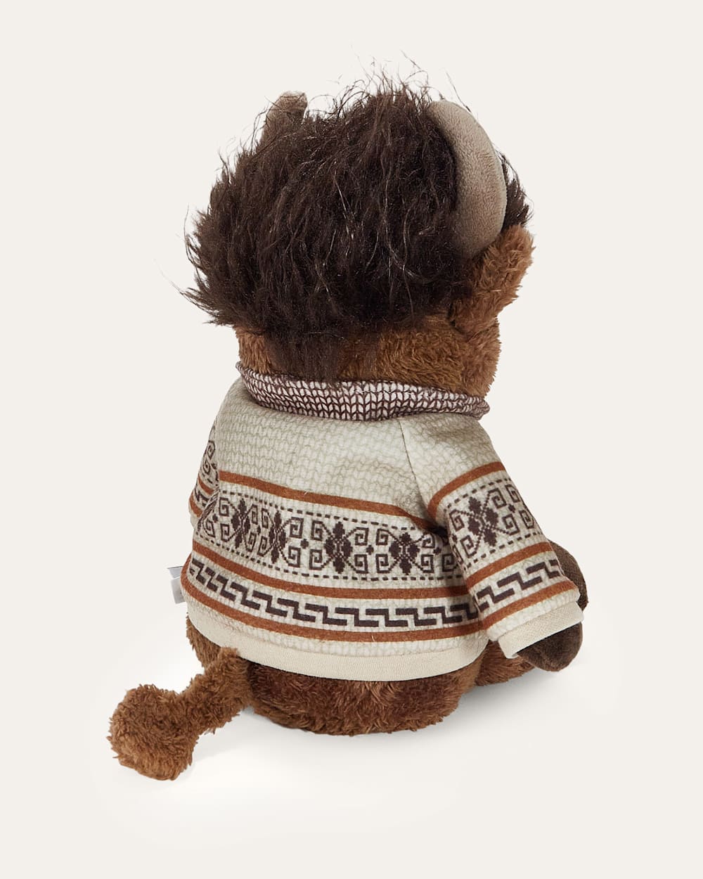 ALTERNATE VIEW OF WESTERLEY SWEATER BISON STUFFED ANIMAL IN BROWN/WESTERLEY image number 4