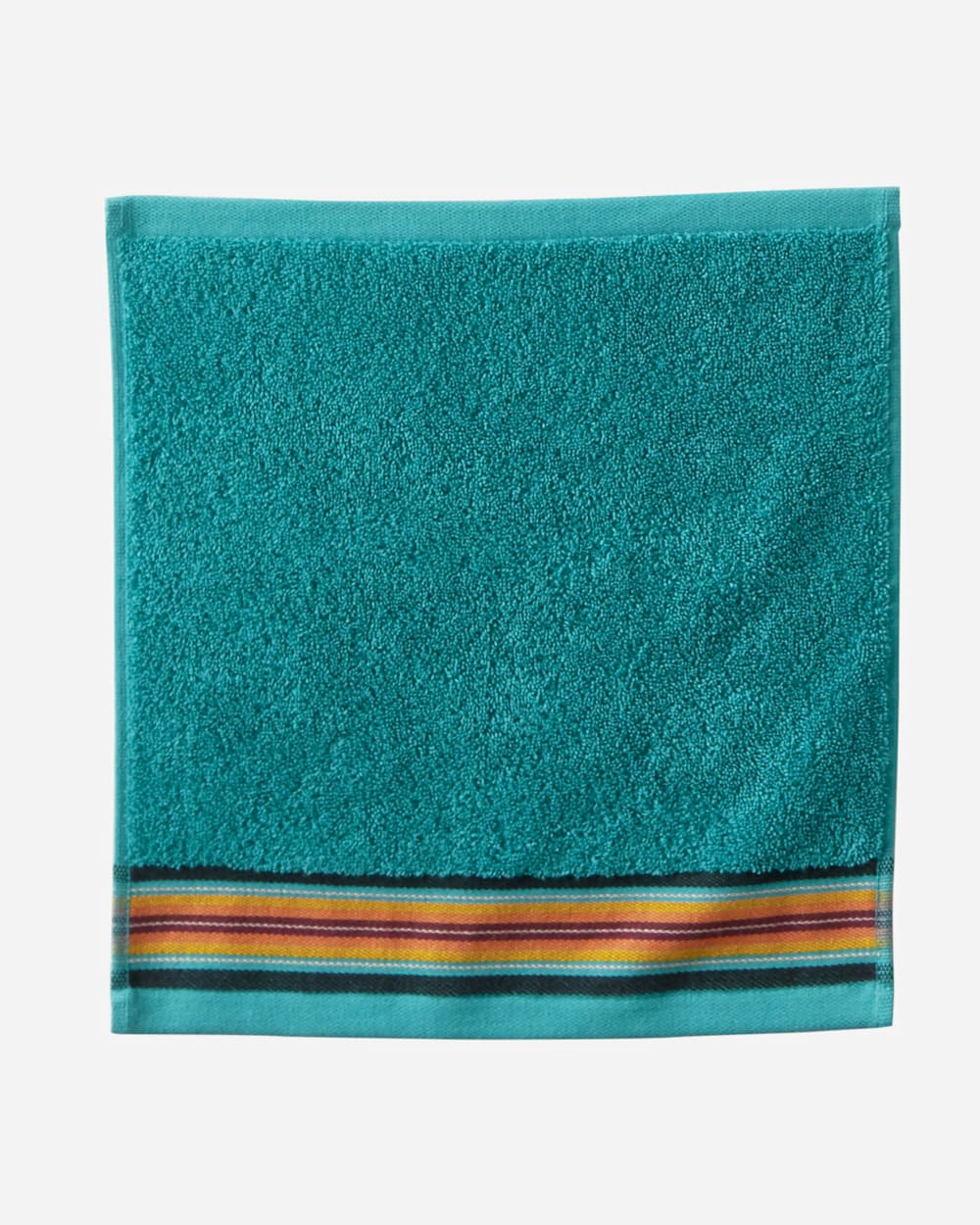 SERAPE WASH CLOTH IN TURQUOISE image number 1