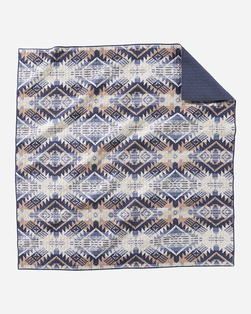 JOURNEY WEST COVERLET SET IN VINTAGE INDIGO image number 2