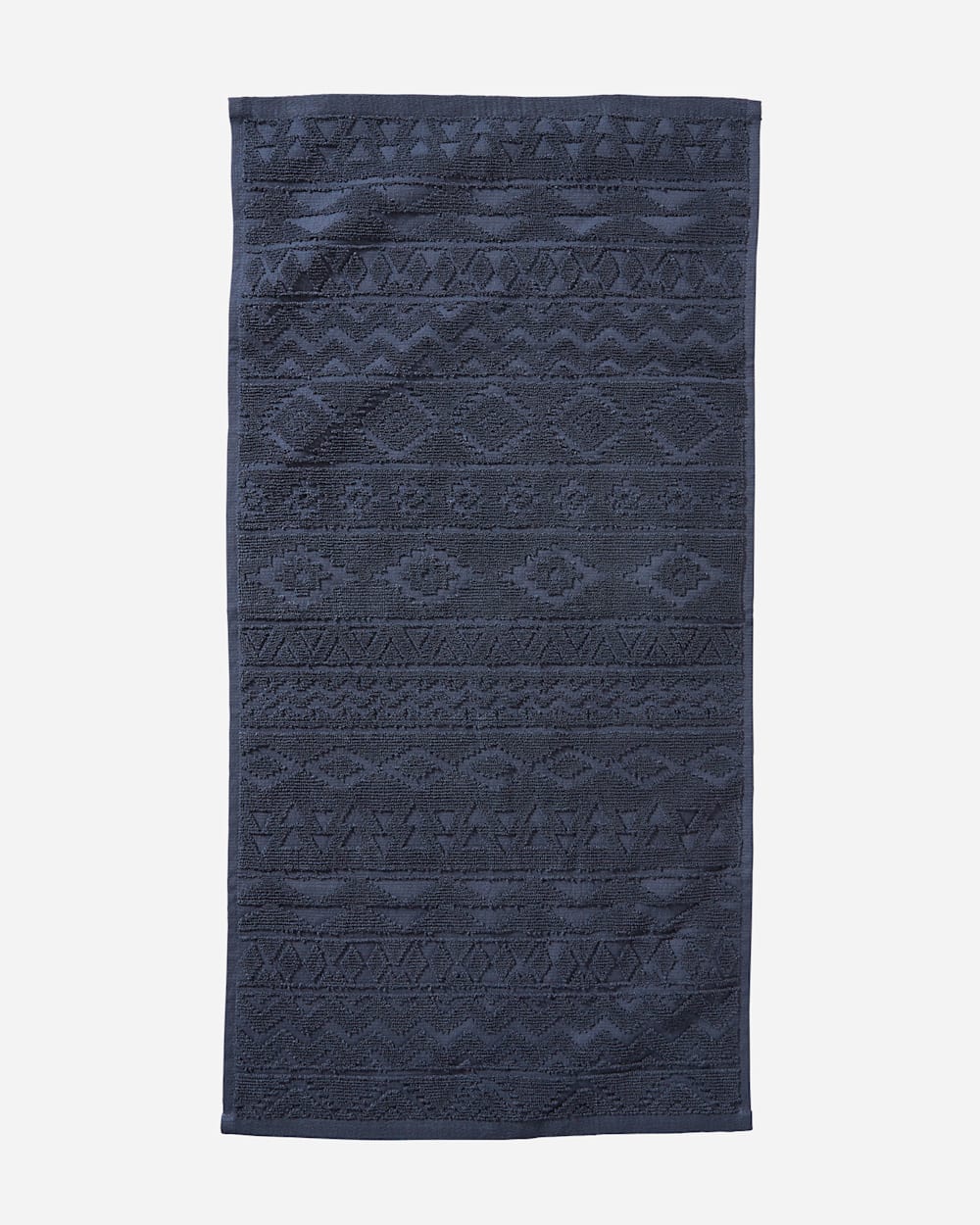 ALTERNATE VIEW OF SANDIA STRIPE TOWEL SET IN INDIGO image number 2