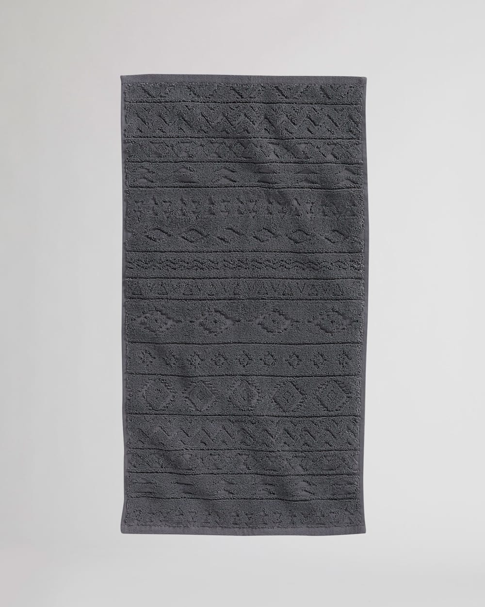 ALTERNATE VIEW OF SANDIA STRIPE TOWEL SET IN CASTLE ROCK GREY image number 2