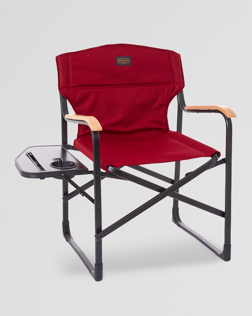 FOLDING CAMP CHAIR IN DAHLIA RED image number 1