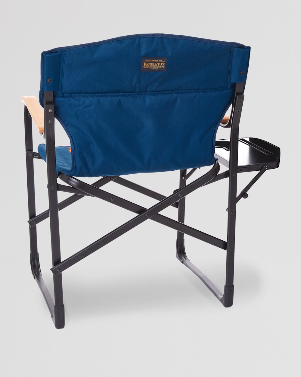 BACK VIEW OF FOLDING CAMP CHAIR IN GRAND CANYON STRIPE image number 2