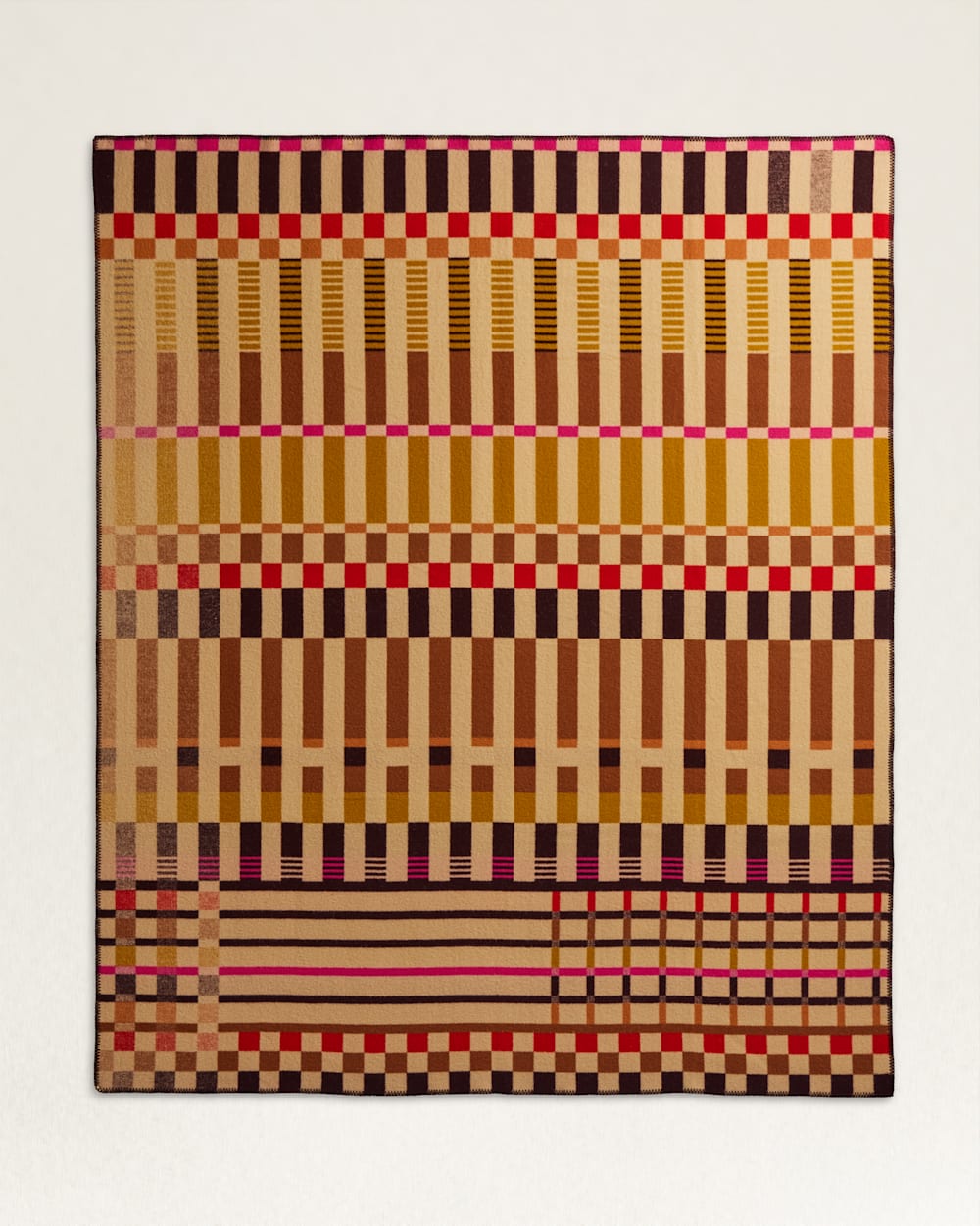 ALTERNATE VIEW OF SCHOOLHOUSE X PENDLETON BLANKET IN CANEBRAKE FIRESIDE image number 2