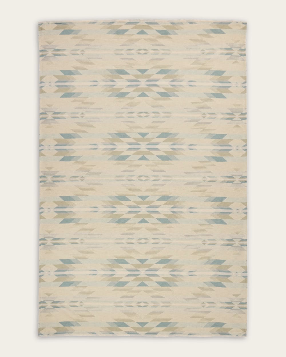 WYETH FALLS ORGANIC COTTON BLANKET IN LINEN image number 1