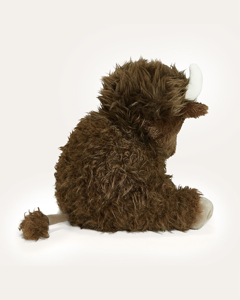 ALTERNATE VIEW OF BISON STUFFED ANIMAL IN BROWN image number 4