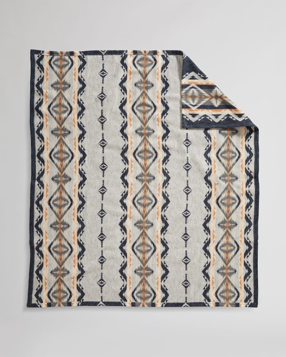 ALTERNATE VIEW OF TECOPA HILLS ORGANIC COTTON THROW GIFT PACK IN OXFORD image number 7