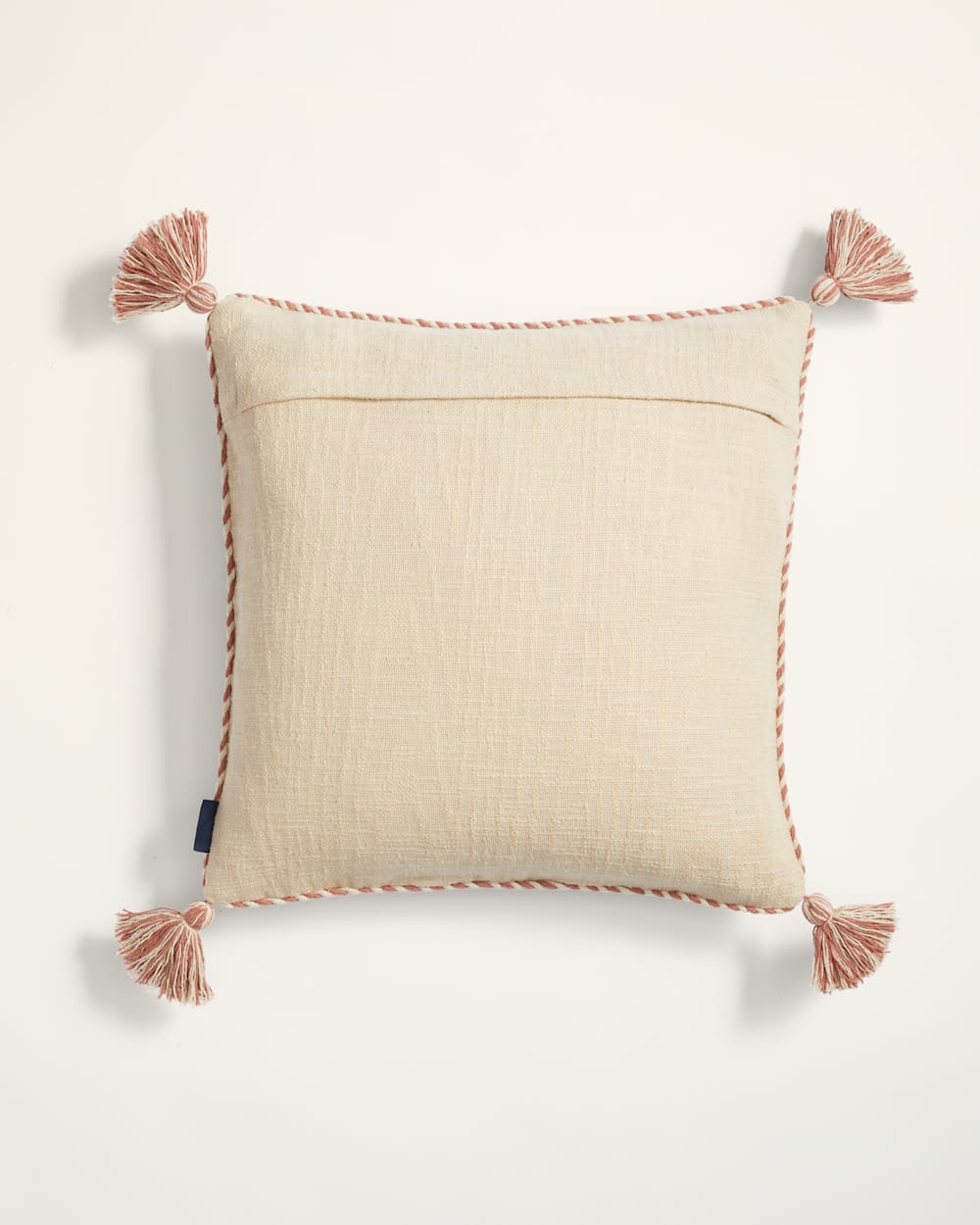 ALTERNATE VIEW OF OPAL SPRINGS EMBROIDERED SQUARE PILLOW IN TAN MULTI image number 3