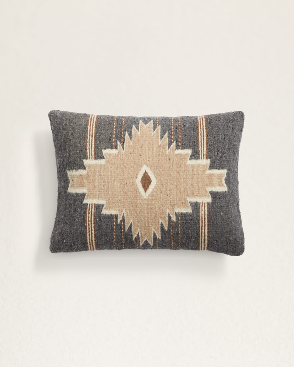 SHINING STAR LUMBAR PILLOW IN GREY image number 1