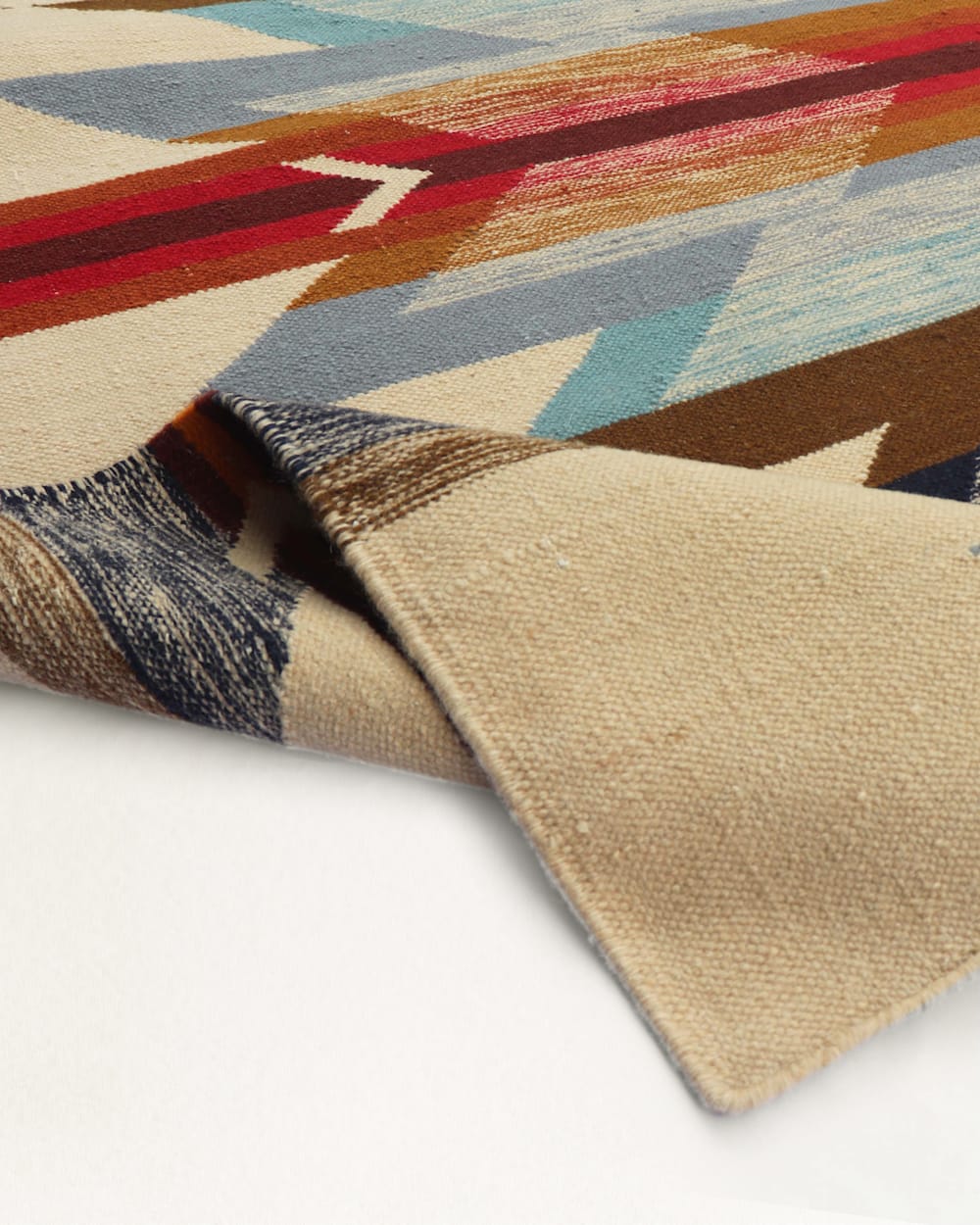 ALTERNATE VIEW OF WYETH TRAIL RUG IN TAN MULTI image number 3