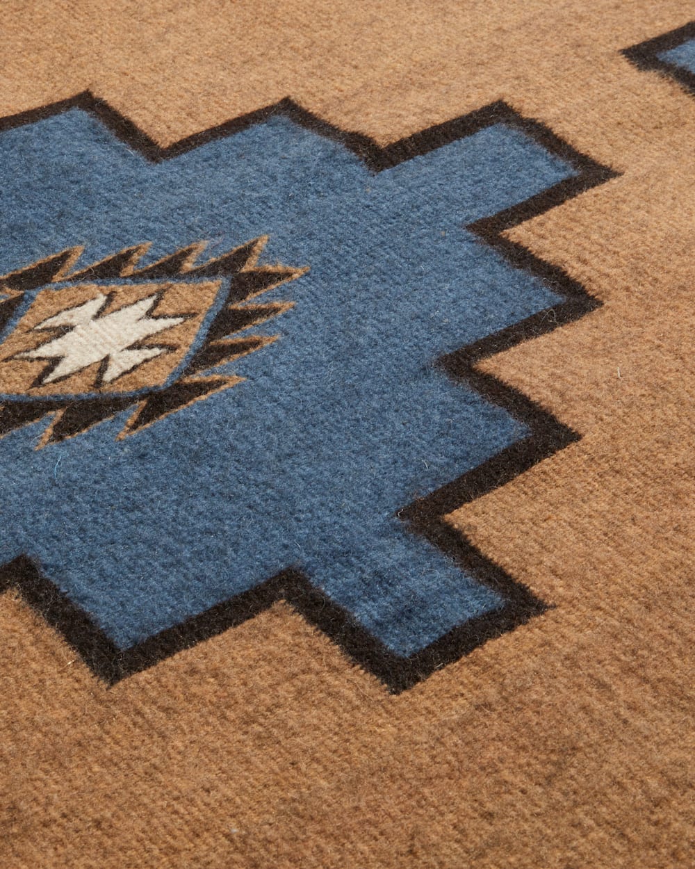 ALTERNATE VIEW OF STEPS TO THE SKY TIERRA RUG IN TAN/BLUE image number 3