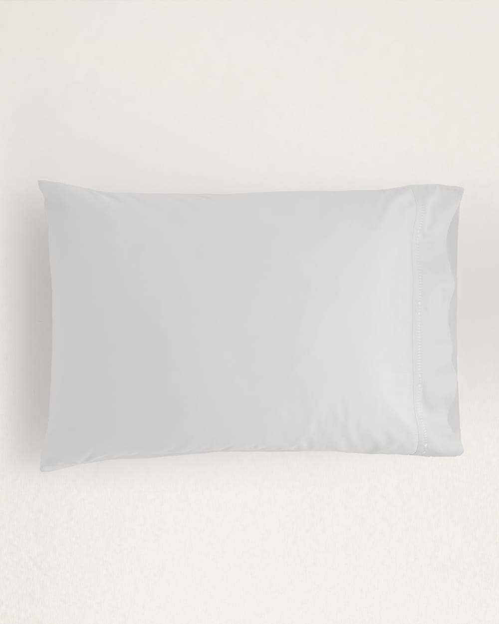 DIAMOND TRAIL EMBROIDERED PILLOWCASES IN WHITE image number 1