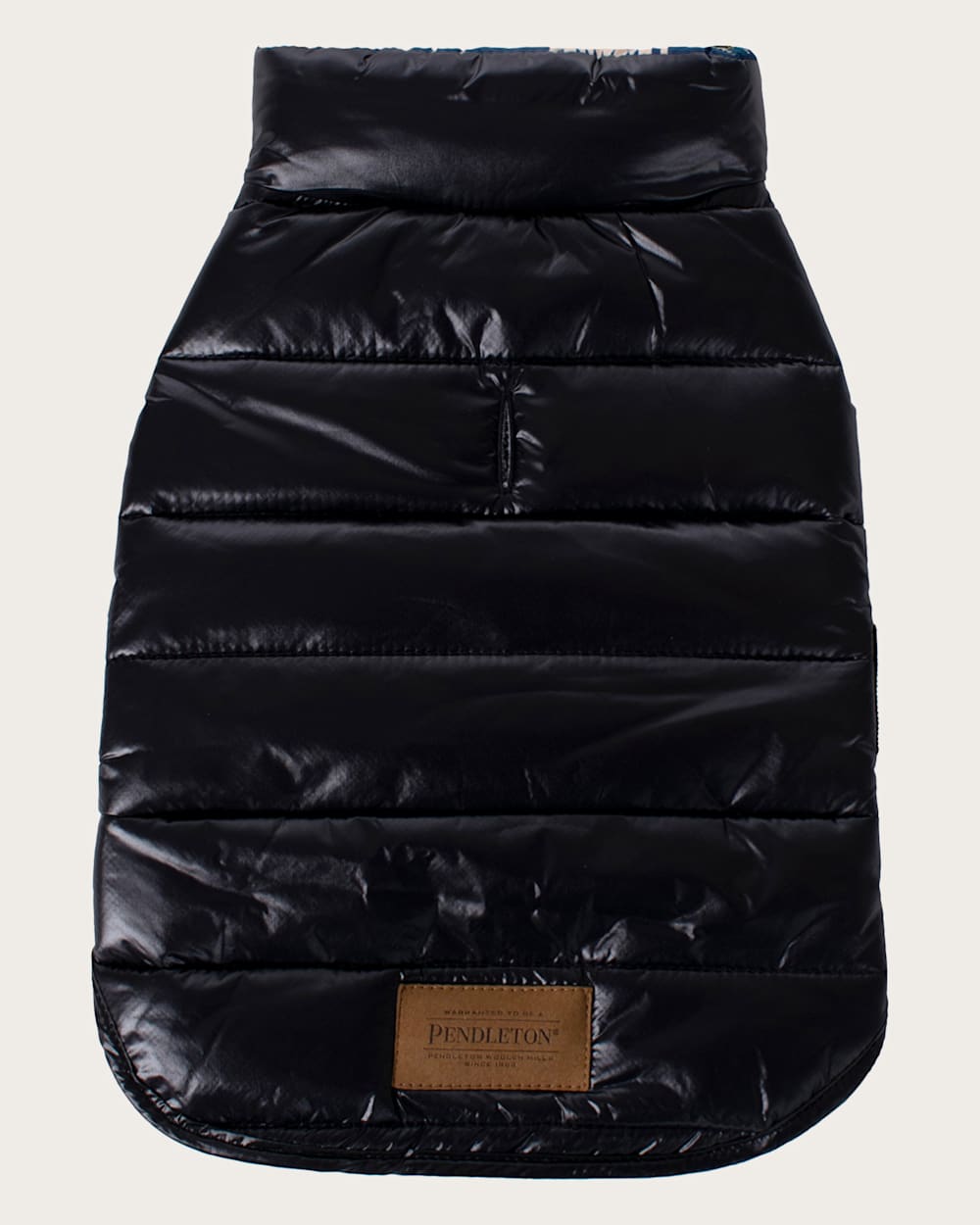 CENTURY HARDING PET PUFFER COAT IN BLACK HARDING image number 1