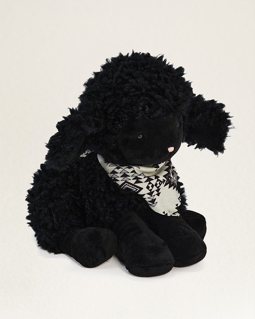 BAA BAA SHEEP STUFFED ANIMAL IN BLACK/CREAM HIGHLAND PEAK image number 1