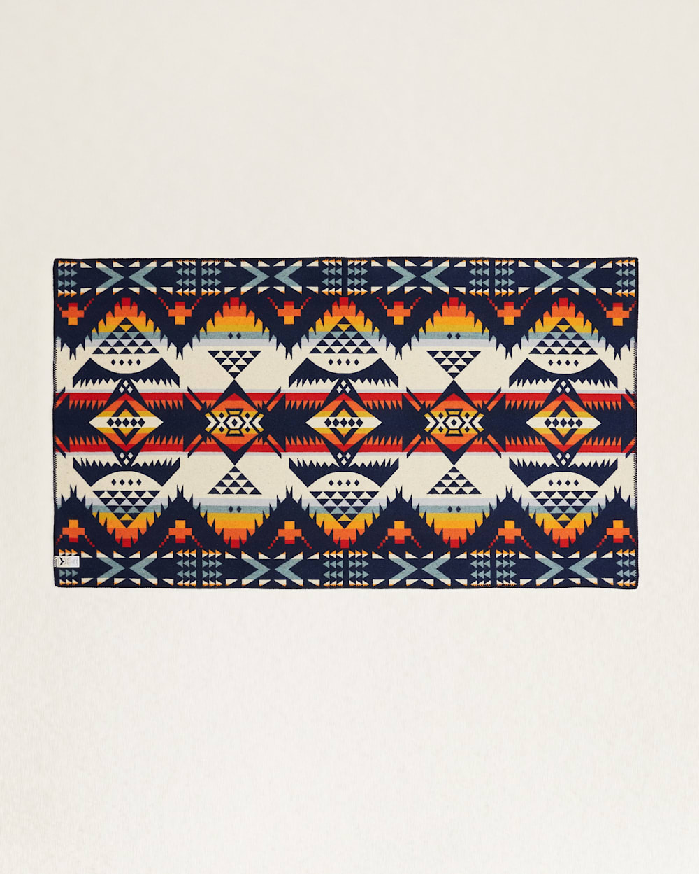 ALTERNATE VIEW OF NEHALEM SADDLE BLANKET IN NAVY image number 1