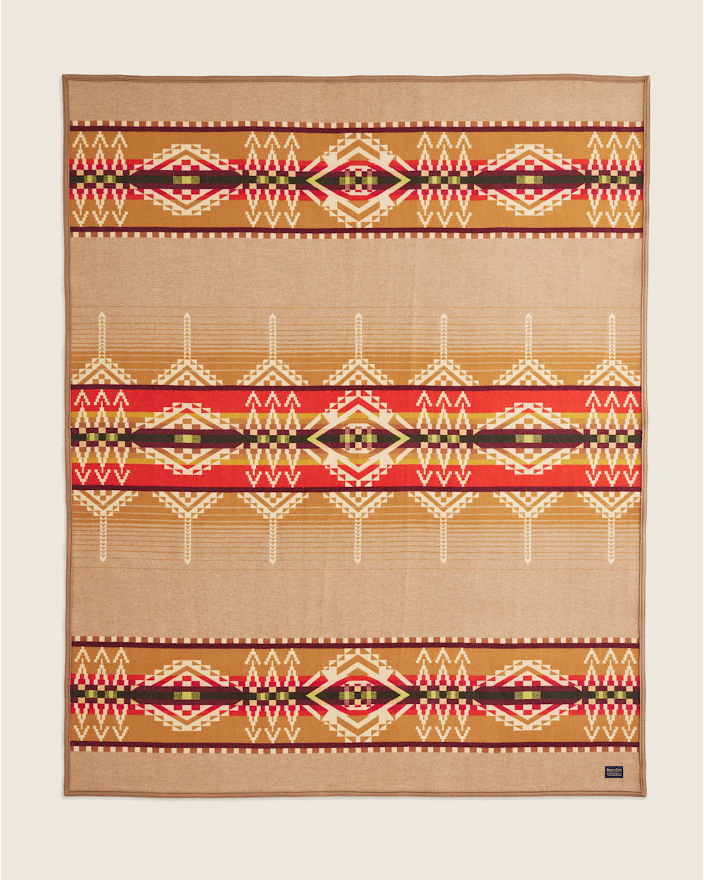 BEACON ROCK BLANKET IN TAN MULTI image number 1