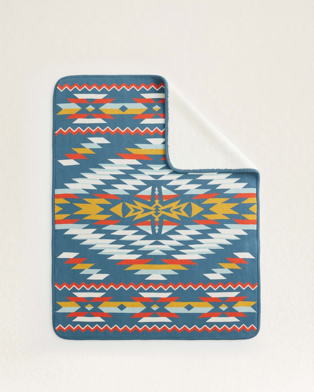 Pendleton stroller blanket top