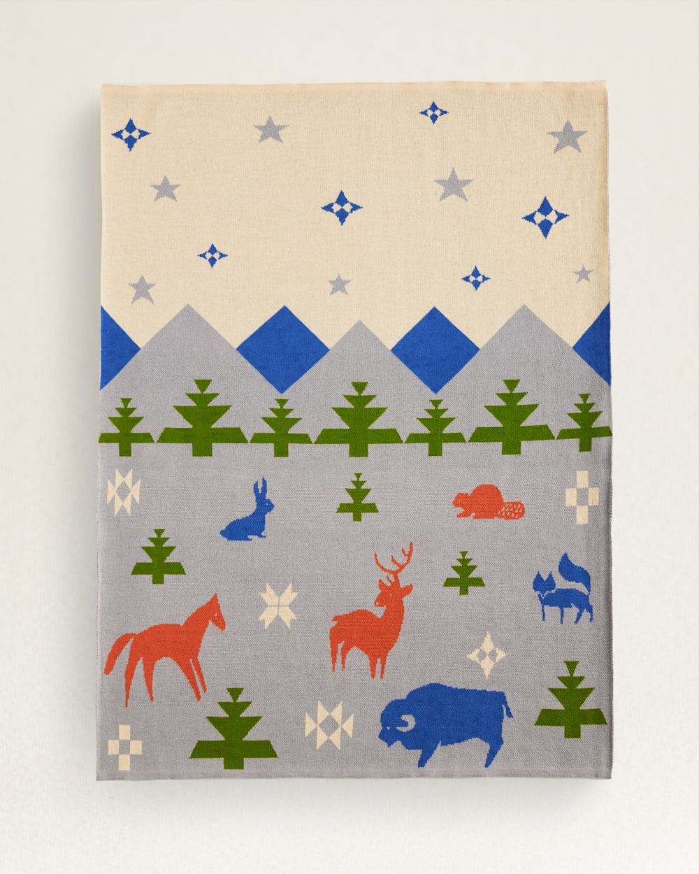 Shop Soft Path Knit Baby Blanket with Beanie Pendleton