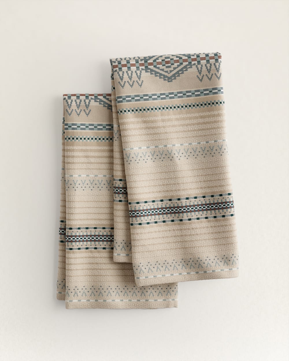 BEACON ROCK DISH TOWELS, SET OF 2 IN TAN image number 1