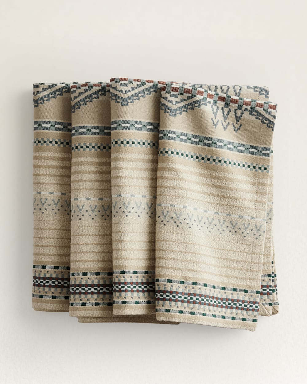 BEACON ROCK NAPKINS, SET OF 4 IN TAN image number 1