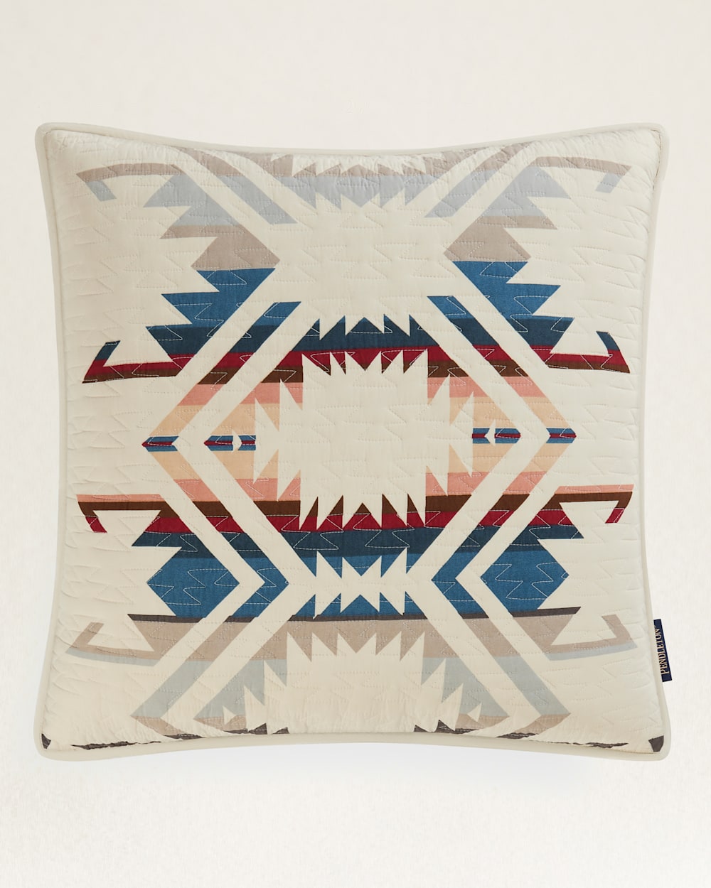 WHITE SANDS EURO PILLOW IN IVORY MULTI image number 1