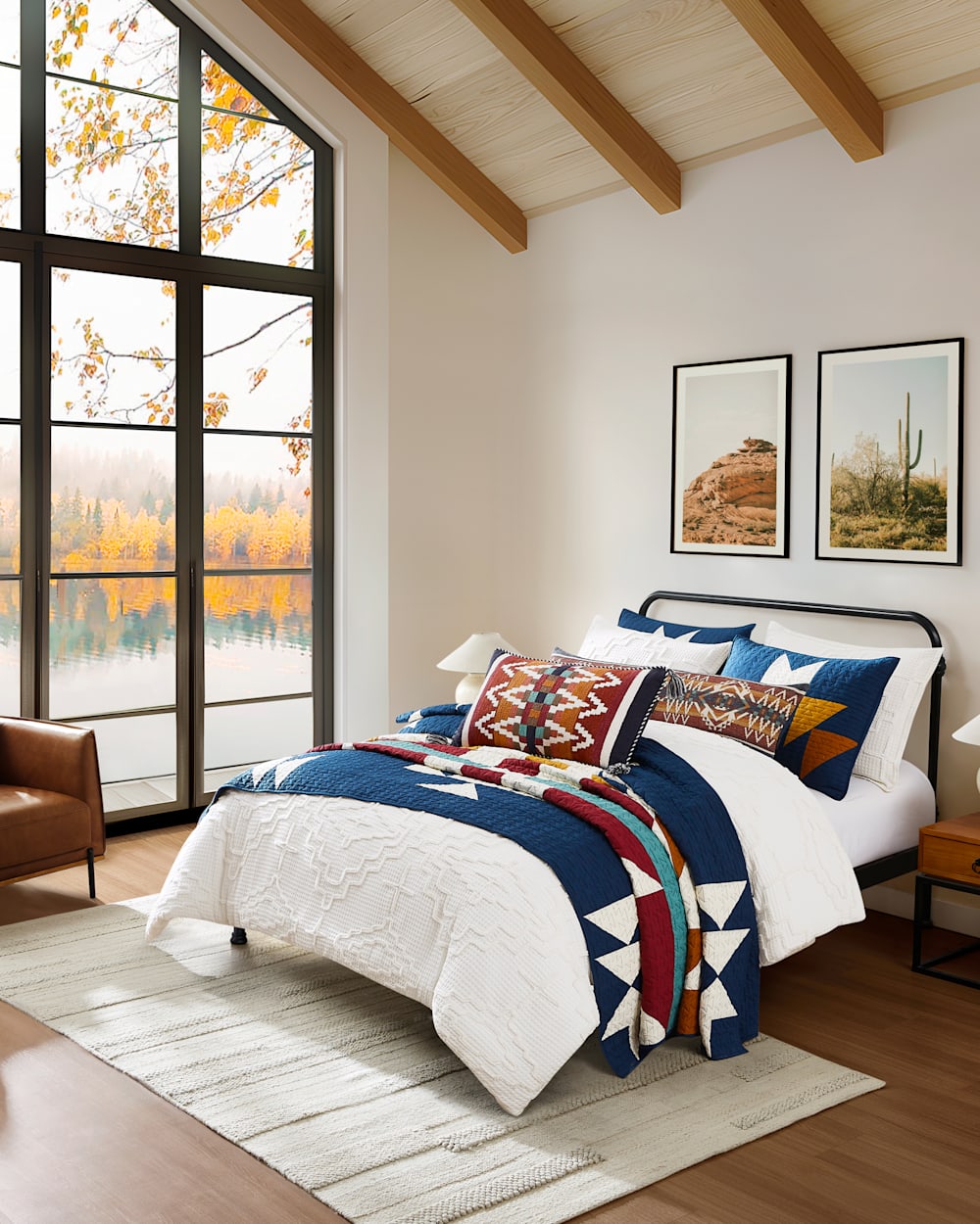 Shop Castle Rock Embroidered Hug Pillow Pendleton