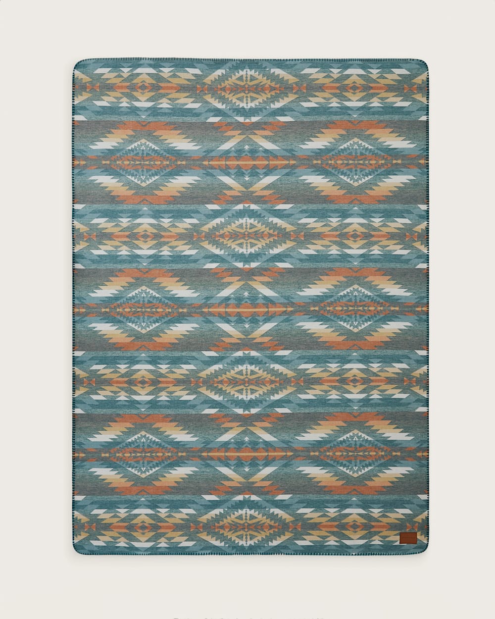 ALTERNATE VIEW OF SUMMERLAND SHERPA THROW IN TURQUOISE image number 2