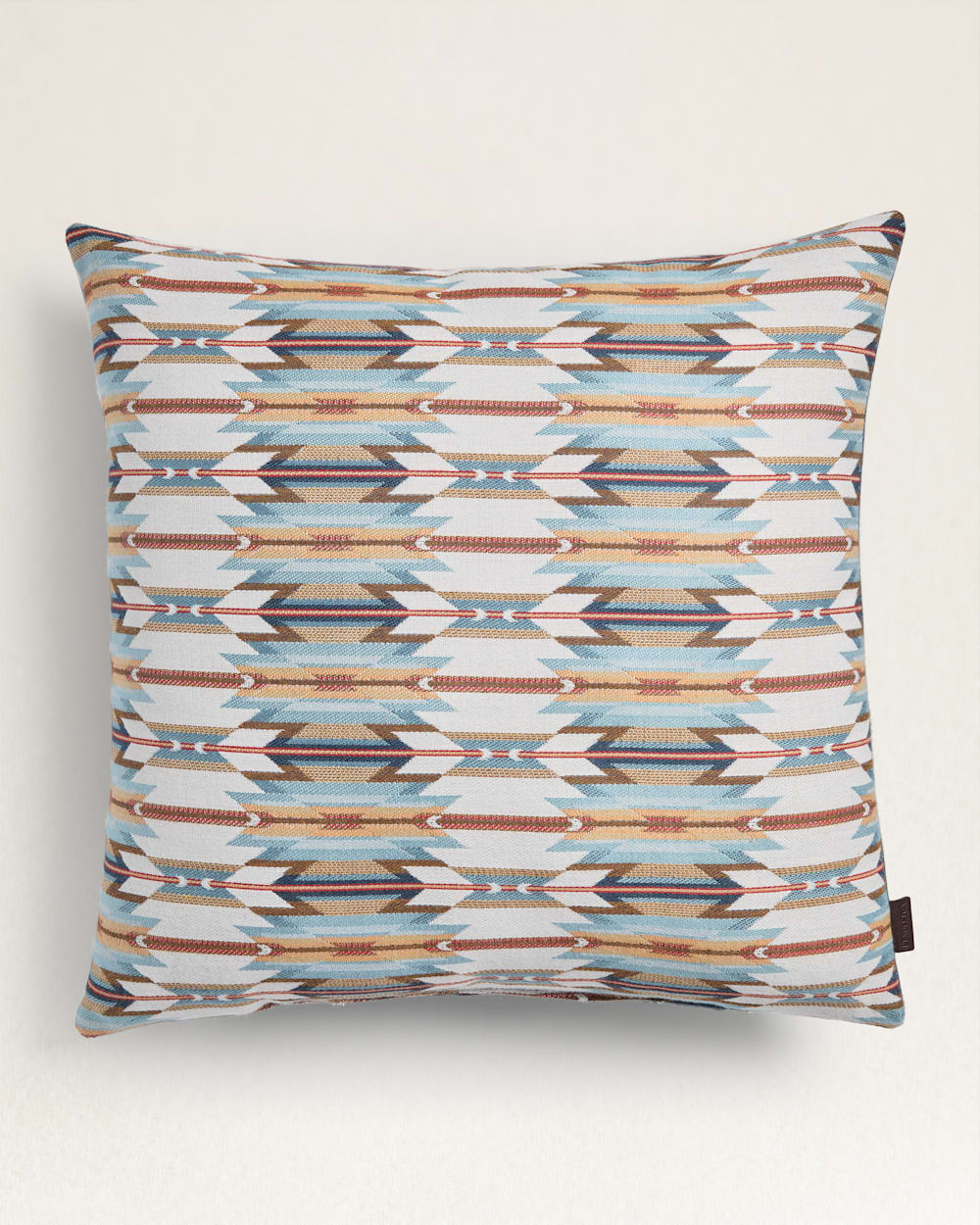 SUNBRELLA X PENDLETON SQUARE OUTDOOR PILLOW IN WYETH TRAIL/BLUE image number 1