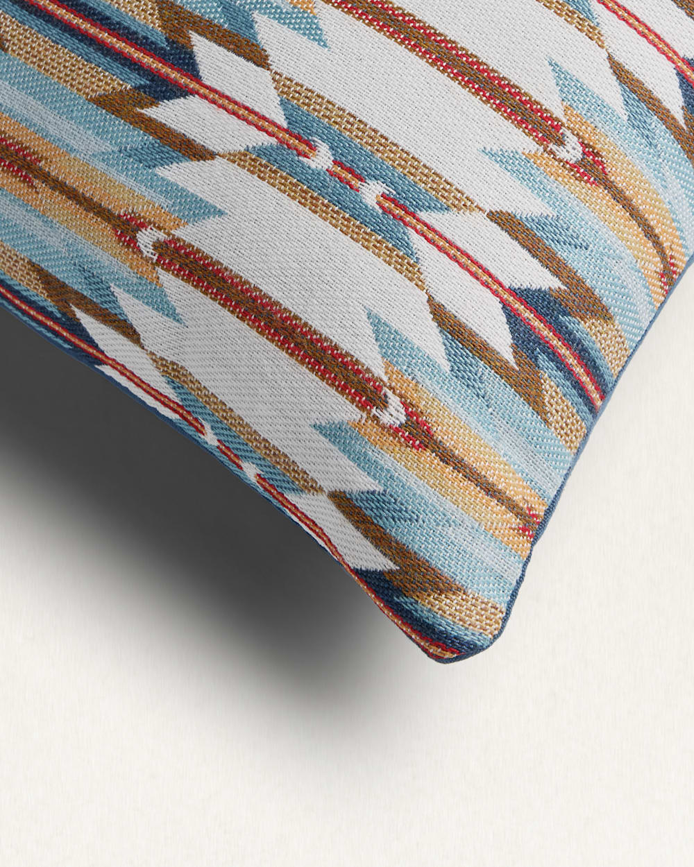 Sunbrella x Pendleton Lumbar Outdoor Pillow Blue