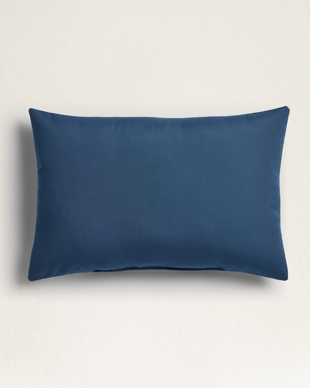 ALTERNATE VIEW OF SUNBRELLA X PENDLETON LUMBAR OUTDOOR PILLOW IN WYETH TRAIL/BLUE image number 3