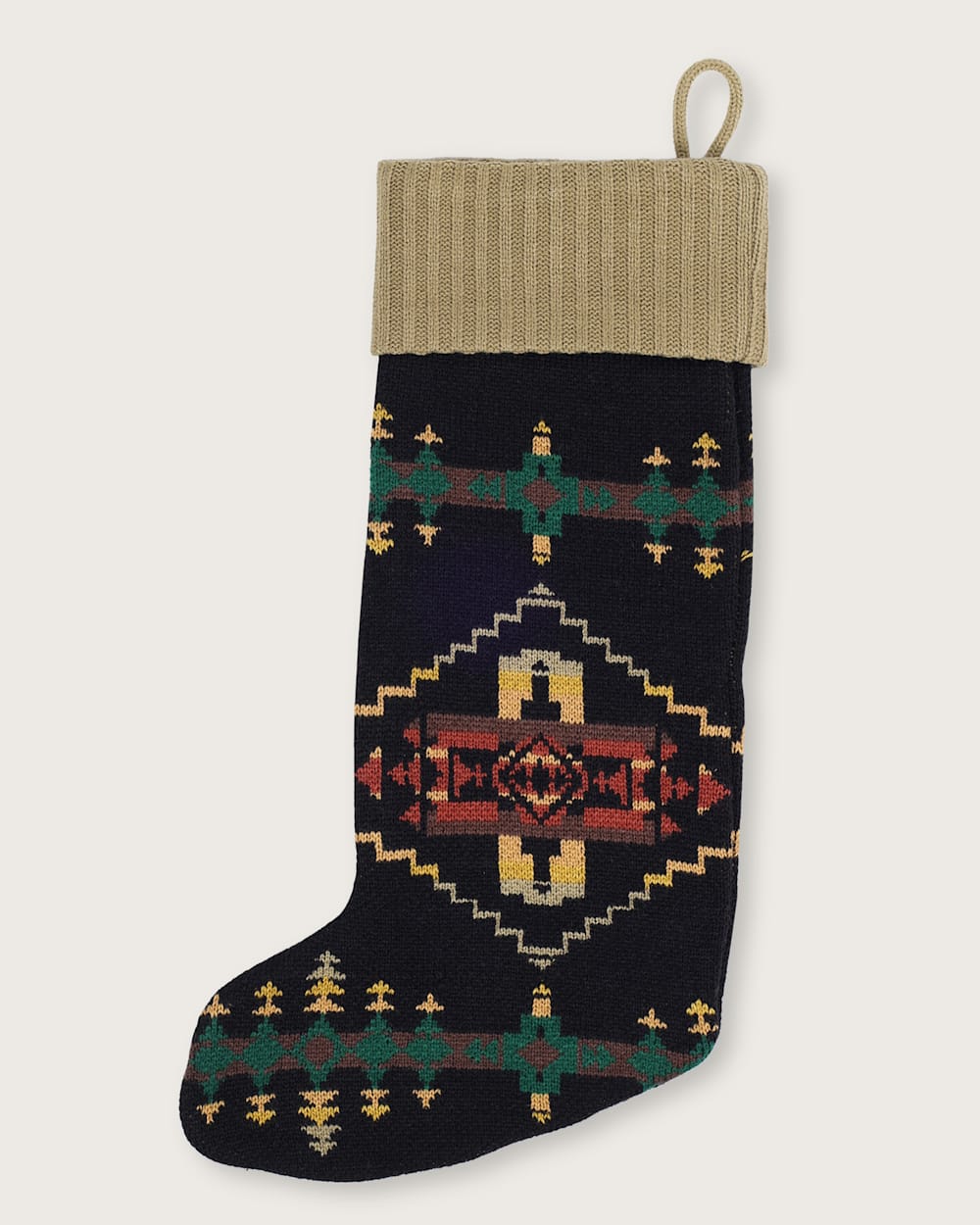 ALTERNATE VIEW OF FOUR CORNERS STOCKING IN BLACK image number 2