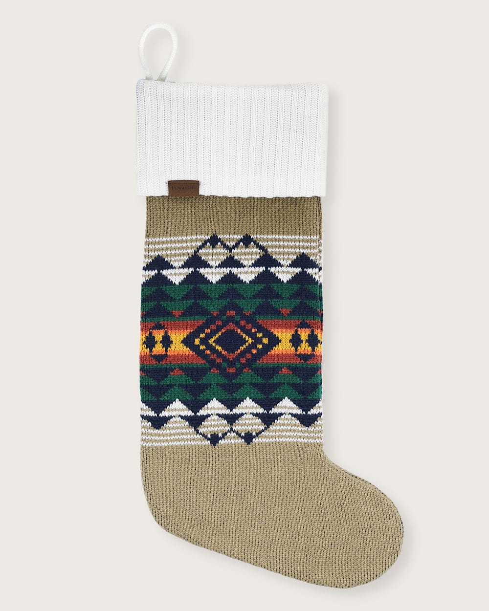 HIGHLAND PEAK STOCKING IN TAN image number 1