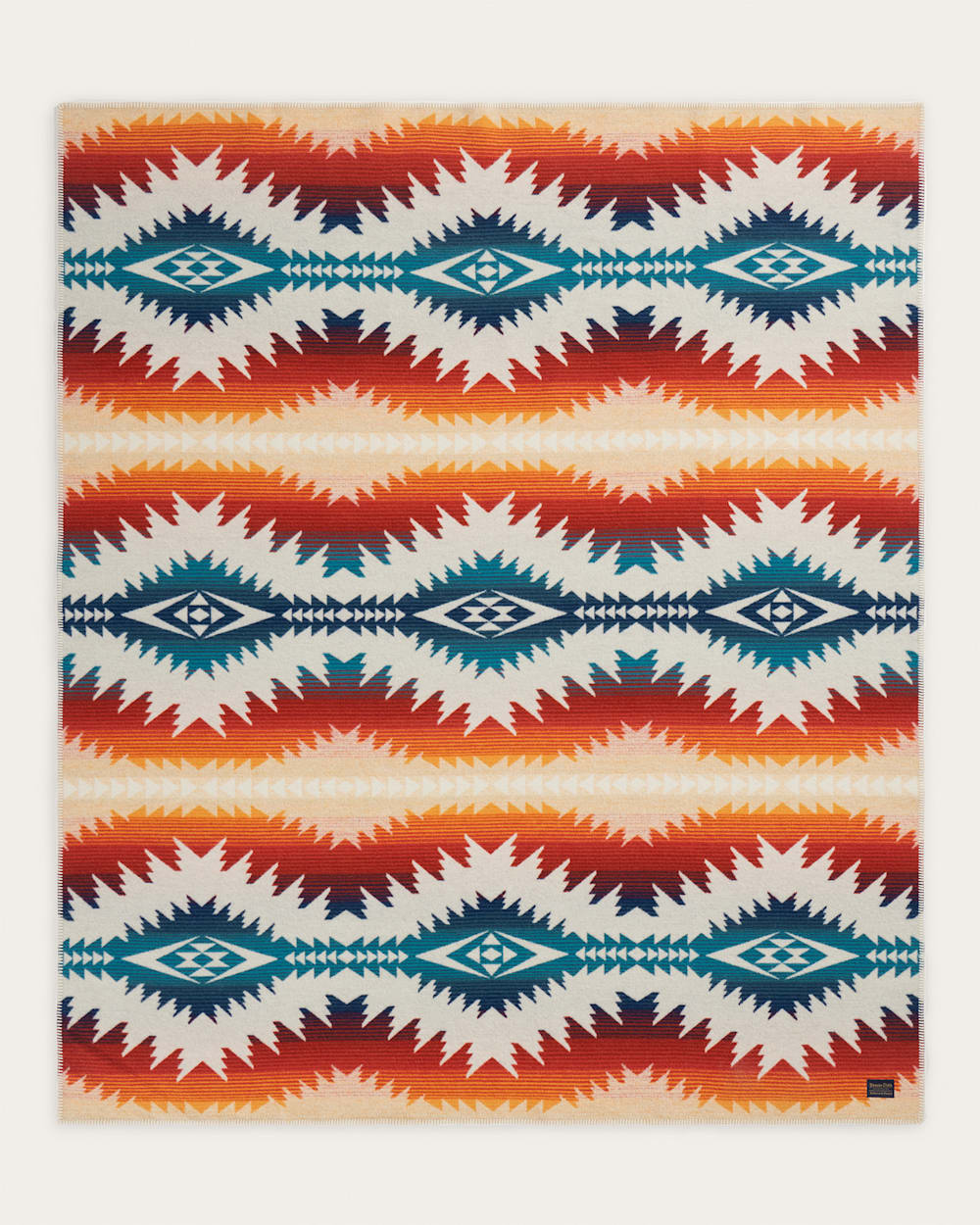 ALTERNATE VIEW OF SUNSET PASS BLANKET IN MULTI image number 2