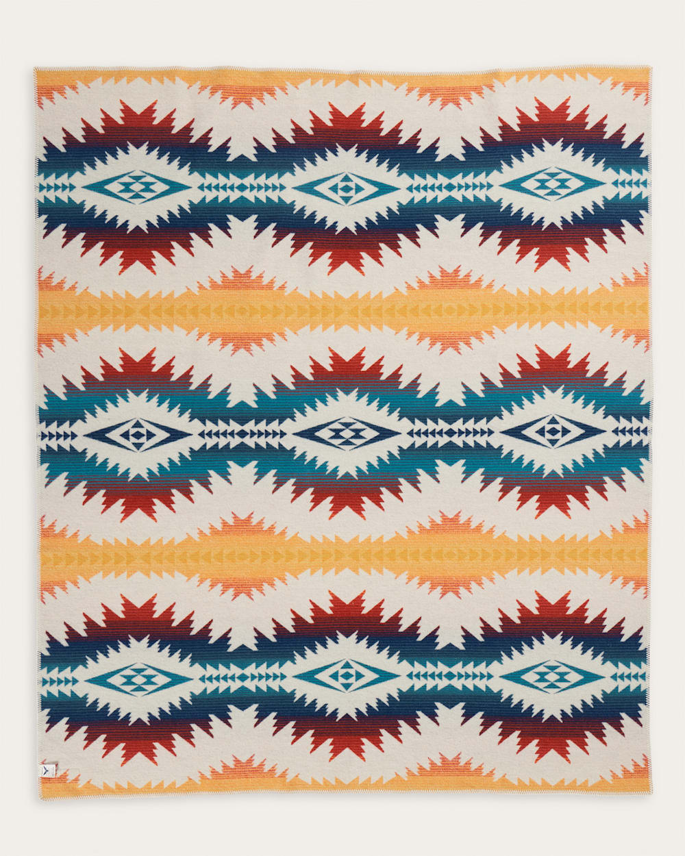 ALTERNATE VIEW OF SUNSET PASS BLANKET IN MULTI image number 3