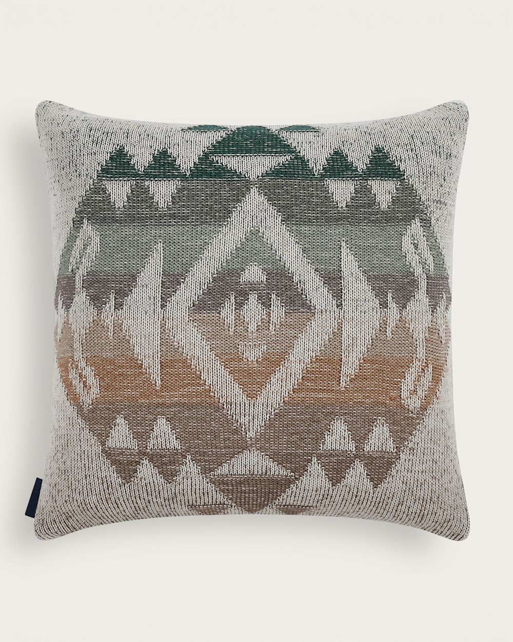 AGATE BEACH KNIT PILLOW IN IVORY image number 1