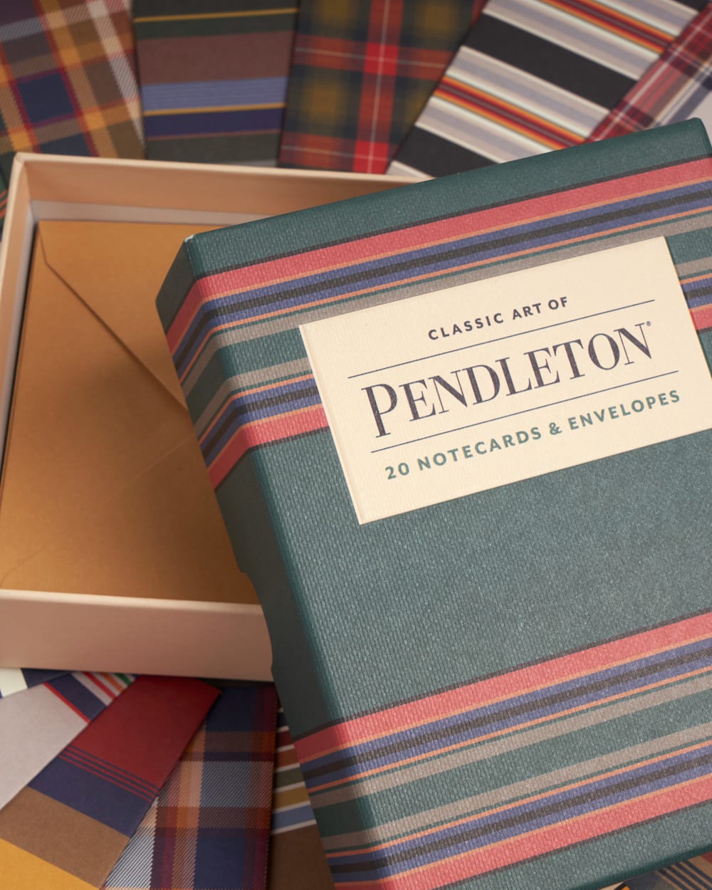 ALTERNATE VIEW OF PENDLETON NOTECARDS IN STRIPE MULTI image number 2