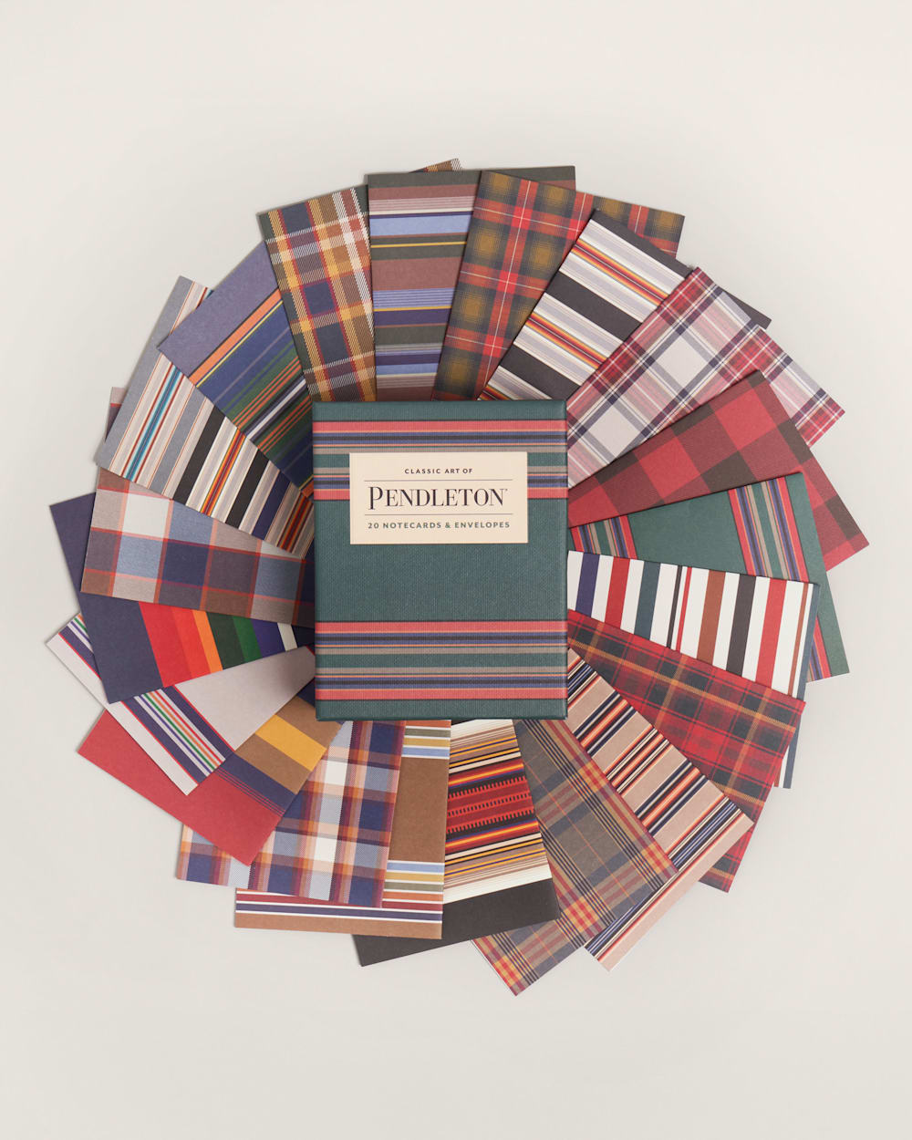ALTERNATE VIEW OF PENDLETON NOTECARDS IN STRIPE MULTI image number 3
