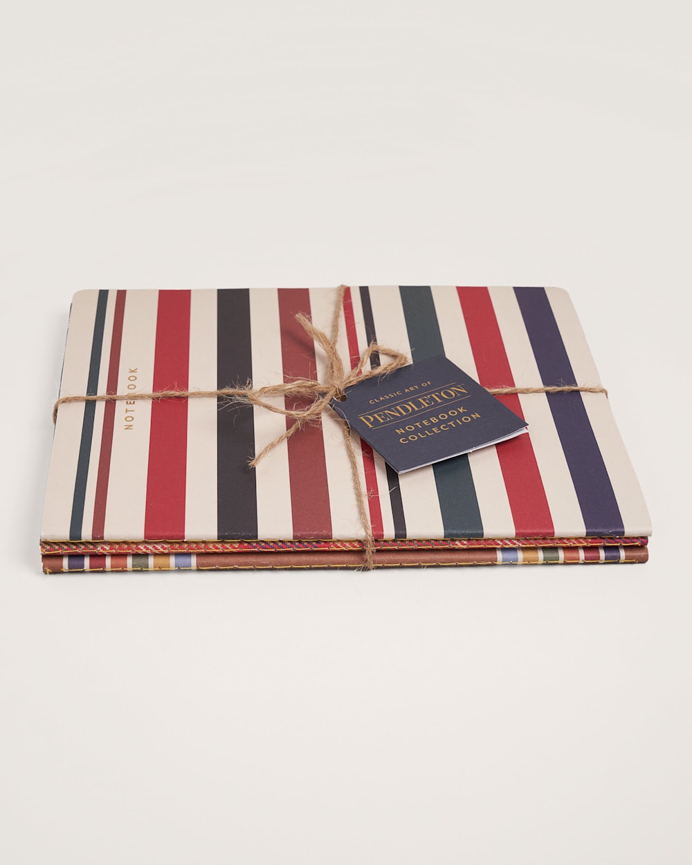 ALTERNATE VIEW OF PENDLETON NOTEBOOKS, SET OF 3 IN STRIPE MULTI image number 4