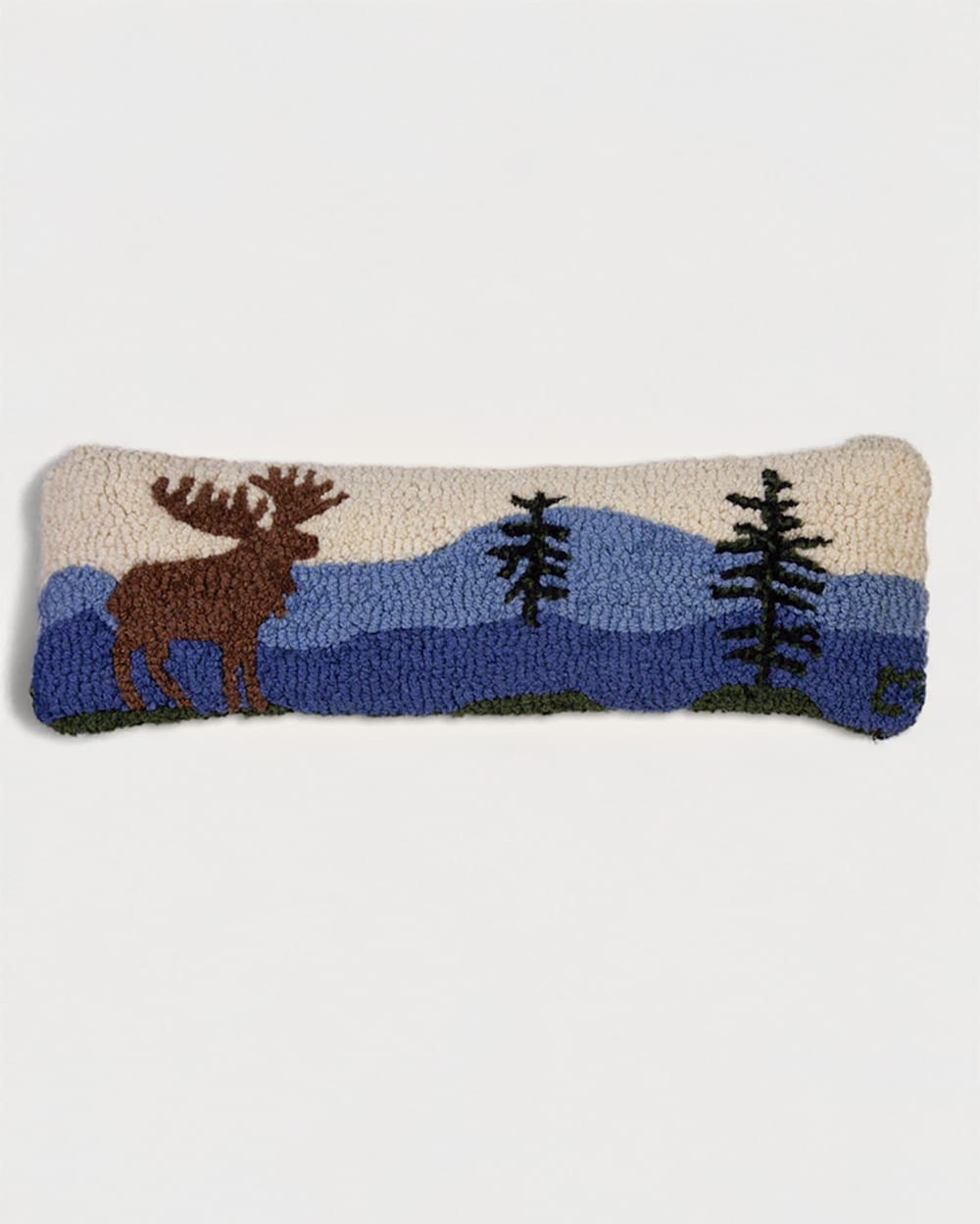 MOUNTAIN MOOSE HOOKED LUMBAR PILLOW IN MULTI image number 1
