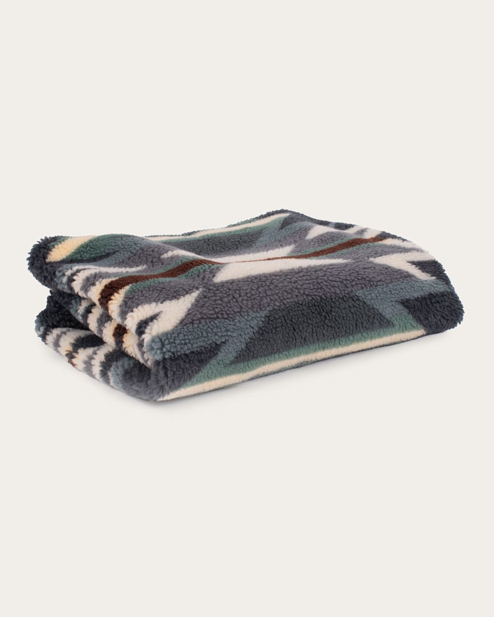 FOLDED VIEW OF WYETH TRAIL OXFORD THROW BLANKET IN MULTI image number 2