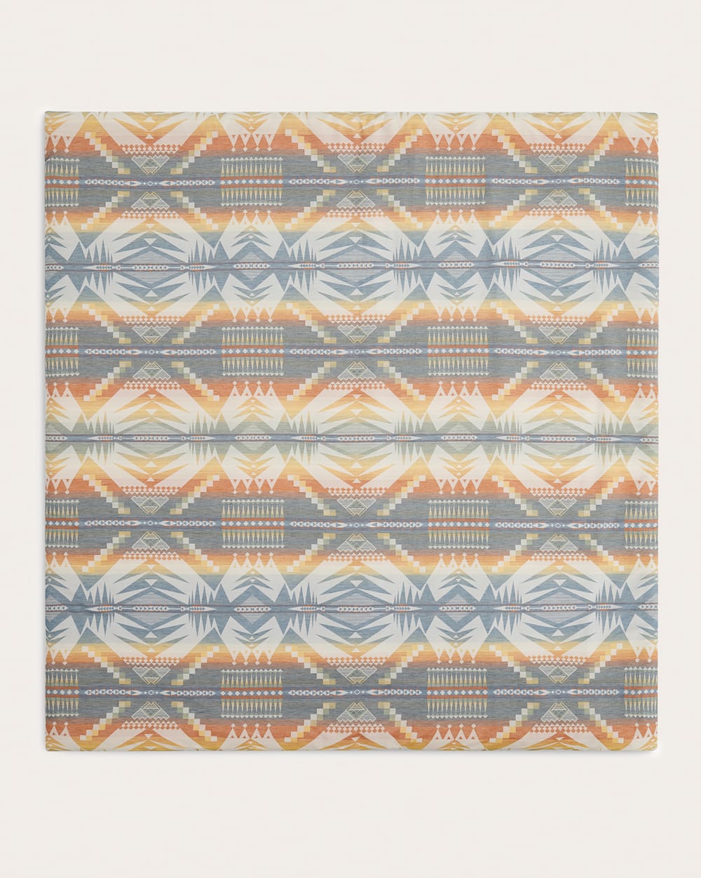 ALTERNATE VIEW OF MYSTIC LAKE DUVET COVER SET IN TEAL MULTI image number 2