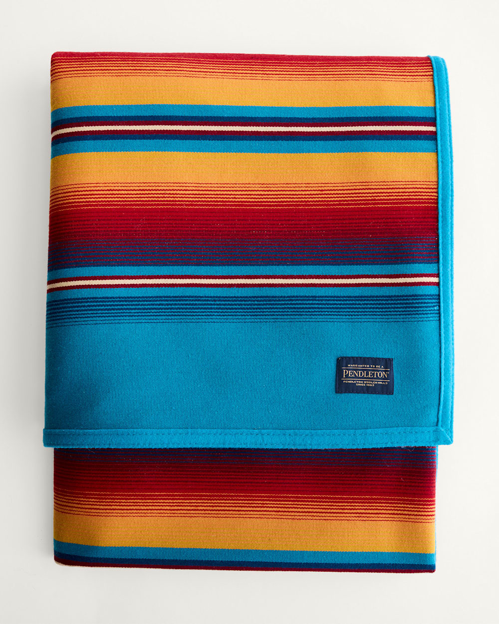 ALTERNATE VIEW OF SERAPE ROBE IN TURQUOISE image number 4