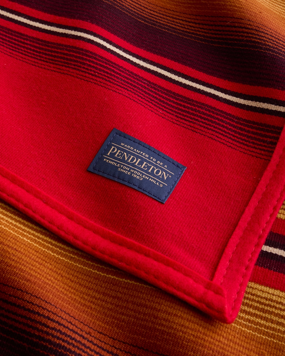 ALTERNATE VIEW OF SERAPE ROBE IN SCARLET image number 3